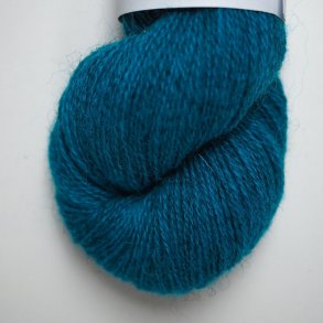 Hjelholt Uldspinderi - Dansk Pelsuld 8/2 Farve 07 - Turkis
