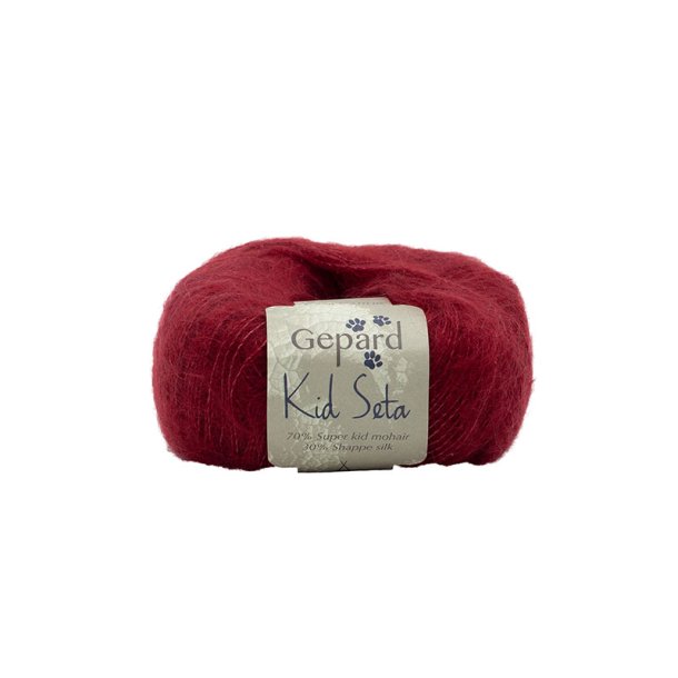 Gepard Garn Kid Seta - 1006 Vin rd