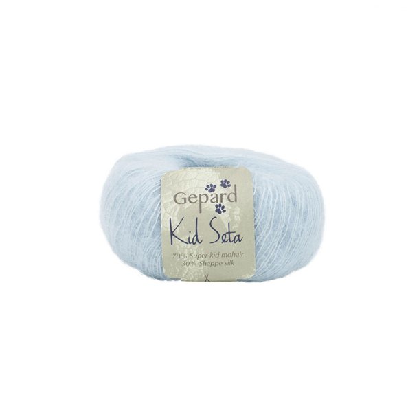 Gepard Garn Kid Seta - 1012 Indigo Pastel