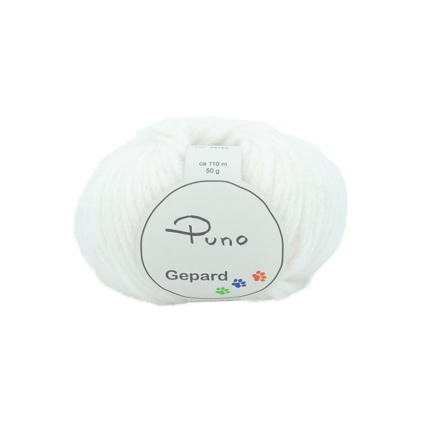 Gepard Garn Puno - 101 Naturhvid