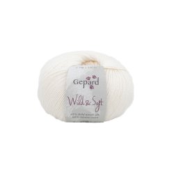 Gepard Garn Wild &amp; Soft - 101 Rhvid