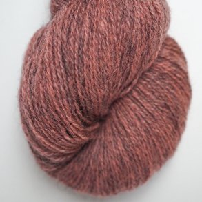 Hjelholt Uldspinderi - Dansk Pelsuld 8/2 Farve 10 - Fersken