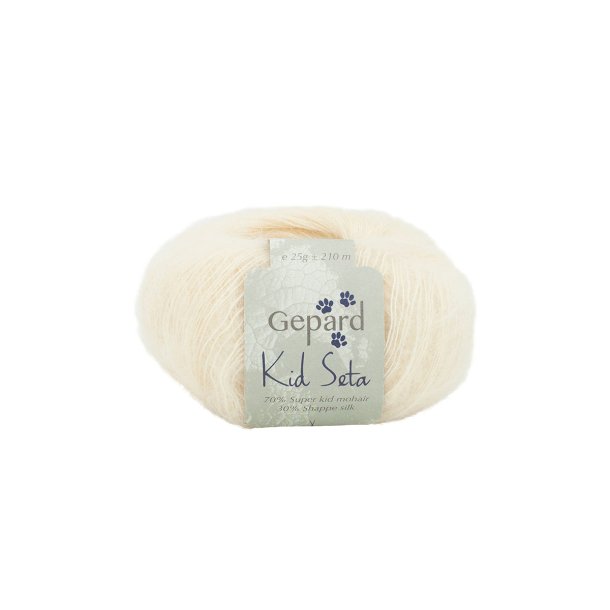 Gepard Garn Kid Seta - 114 Lys Citron