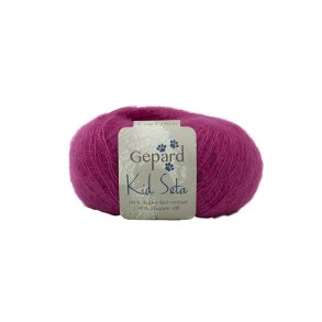 Gepard Garn Kid Seta - 1227 Cyclamen