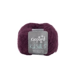 Gepard Garn - Kid Silk 5 - 1332 Aubergine