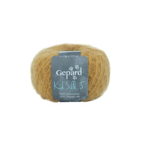 Gepard Garn - Kid Silk 5 - 1334 Messing