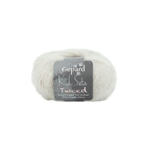 Gepard Garn - Kid Seta Tweed - 142 Nordisk Sne