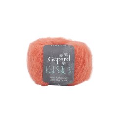 Gepard Garn - Kid Silk 5 - 1441 Orange