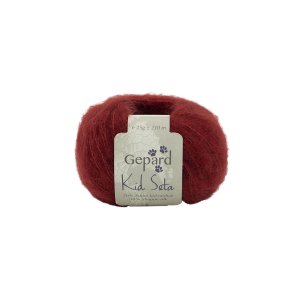 Gepard Garn Kid Seta - 145 Mahogni 