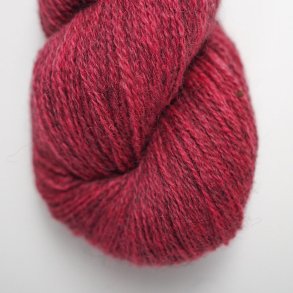 Hjelholt Uldspinderi - Dansk Pelsuld 8/2 Farve 14 - Blomme