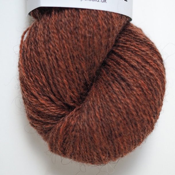 Hjelholt Uldspinderi - Dansk Pelsuld 8/2 Farve 17 - Kobber