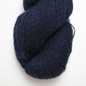 Hjelholt Uldspinderi - Dansk Pelsuld 8/2 Farve 21 - Marine