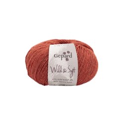 Gepard Garn Wild &amp; Soft - 240 Brandy