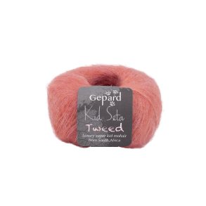 Gepard Garn - Kid Seta Tweed - 244 Blomster Flor