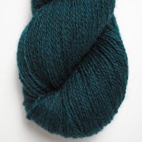 Hjelholt Uldspinderi - Dansk Pelsuld 8/2 Farve 25 - Mrk Grn