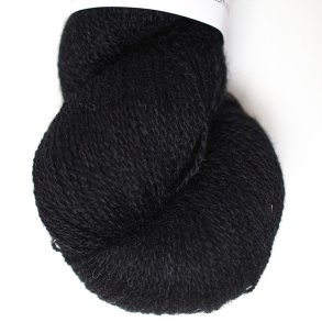 Hjelholt Uldspinderi - Dansk Pelsuld 8/2 Farve 29 - Sort