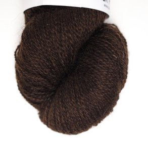 Hjelholt Uldspinderi - Dansk Pelsuld 8/2 Farve 30 - Kastanje Brun