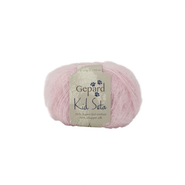 Gepard Garn Kid Seta - 404 Sart pudder