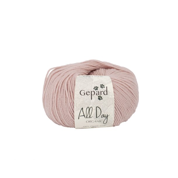 Gepard Garn All Day Organic - 404 Rosa
