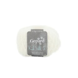 Gepard Garn - Kid Silk 5 - 406 Natur