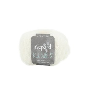Gepard Garn - Kid Silk 5 - 406 Natur
