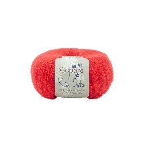 Gepard Garn Kid Seta - 409 Blod appelsin