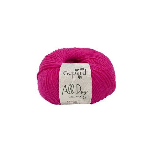 Gepard Garn All Day Organic - 430 Pink