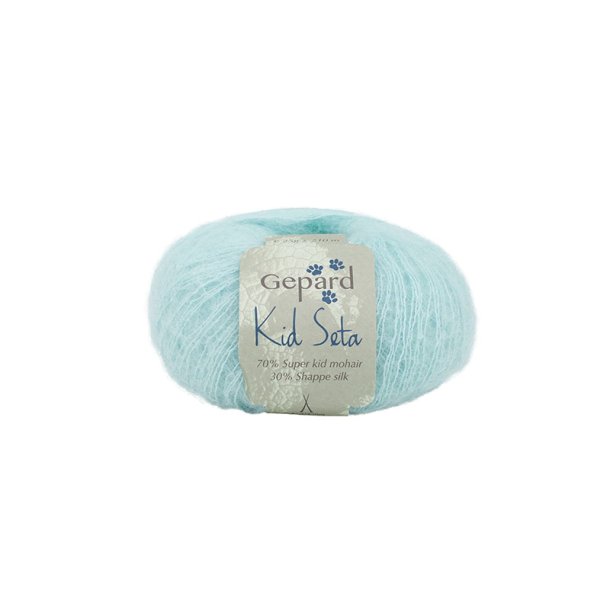 Gepard Garn Kid Seta - 462 Lys Turkis