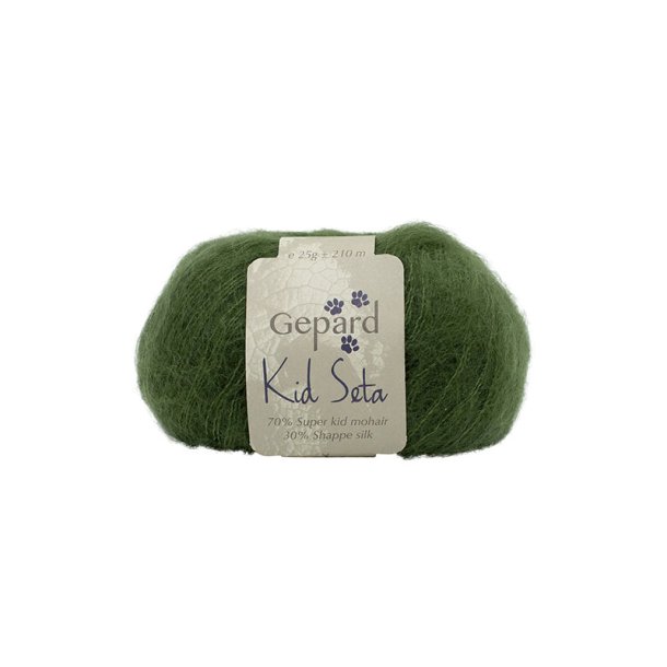 Gepard Garn Kid Seta - 470 Oliven