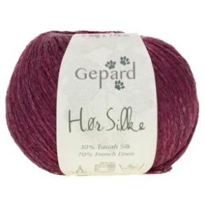 Gepard Garn Hr Silke - 470 Bordeaux