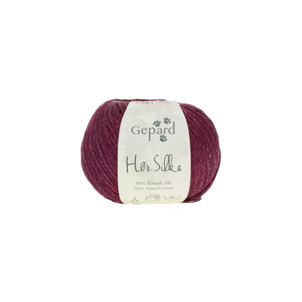 Gepard Garn Hr Silke - 470 Bordeaux