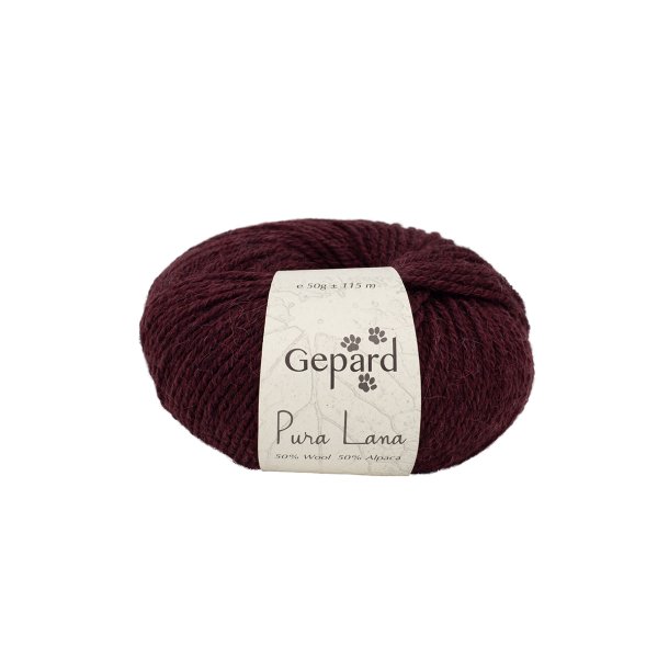 Gepard Garn Pura Lana - 492 Blomme