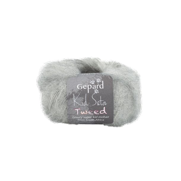 Gepard Garn - Kid Seta Tweed - 502 Gr Fjer