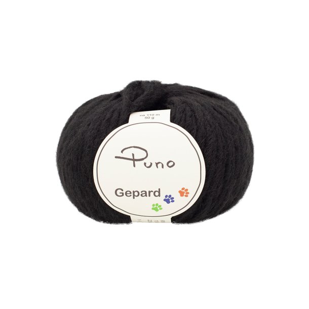 Gepard Garn Puno - 599 Sort