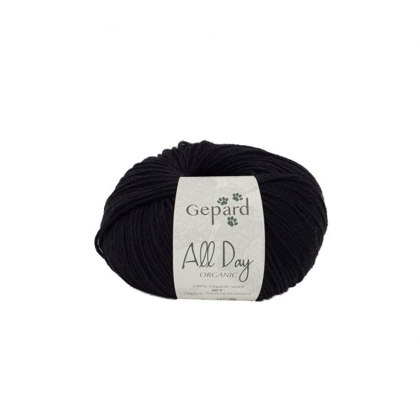 Gepard Garn All Day Organic - 599 Sort