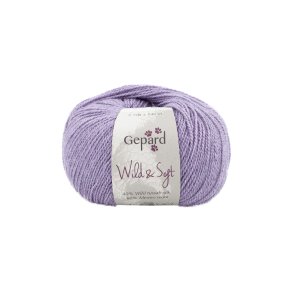 Gepard Garn Wild & Soft - 612 Lilla