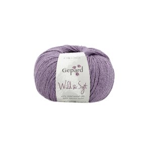 Gepard Garn Wild & Soft - 632 Lilla Lyng