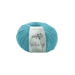Gepard Garn Wild &amp; Soft - 726 Turkis