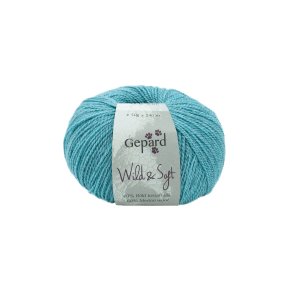 Gepard Garn Wild & Soft - 726 Turkis