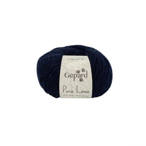 Gepard Garn Pura Lana - 780 Midnatsbl