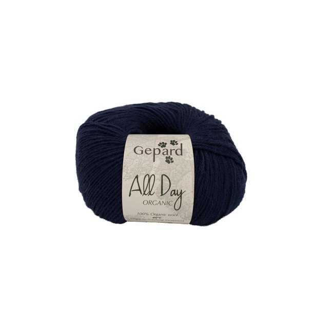 Gepard Garn All Day Organic - 790 Navy