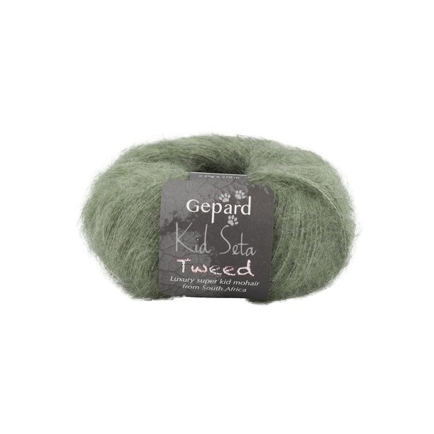 Gepard Garn - Kid Seta Tweed - 805 Matcha Te