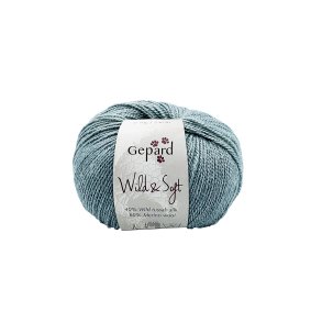 Gepard Garn Wild & Soft - 810 Aqua-gr