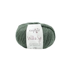 Gepard Garn Wild &amp; Soft - 850 Bladgrn