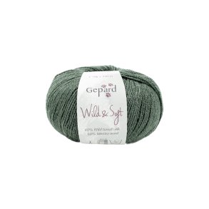 Gepard Garn Wild & Soft - 850 Bladgrn