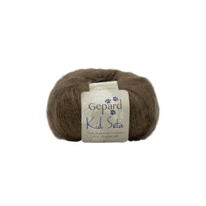 Gepard Garn Kid Seta - 860 Stvet Oliven