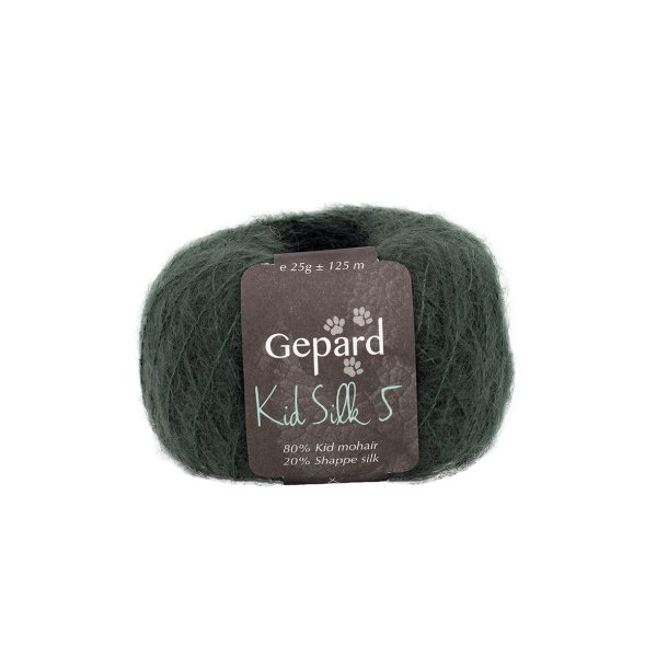 Gepard Garn - Kid Silk 5 - 880 Lav Grn
