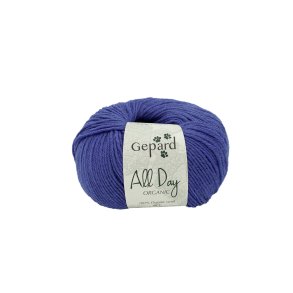 Gepard Garn All Day Organic - 640 Lilla