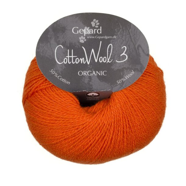 Gepard Garn Cotton Wool 3 - 218 Sol Kys