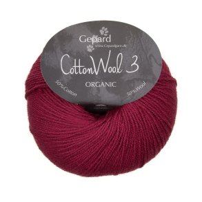 Gepard Garn Cotton Wool 3 - 355 St�vet R�d